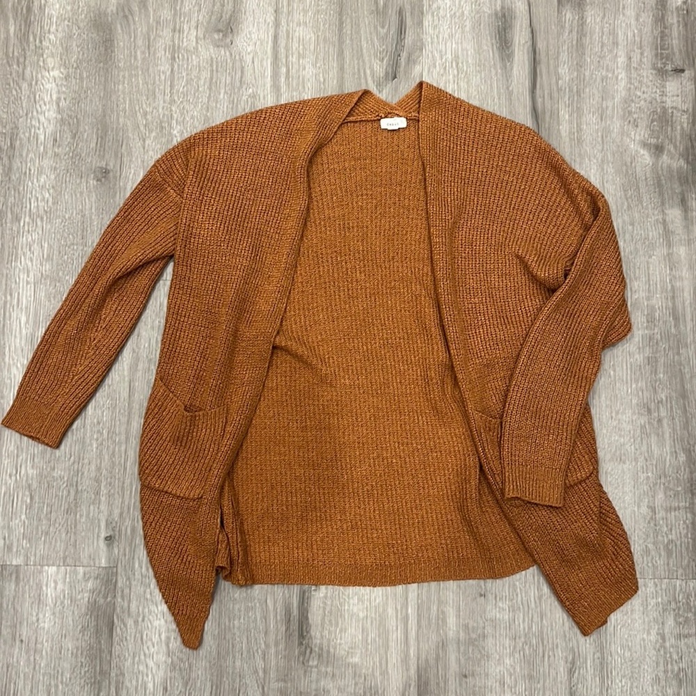 Orange Caridgan